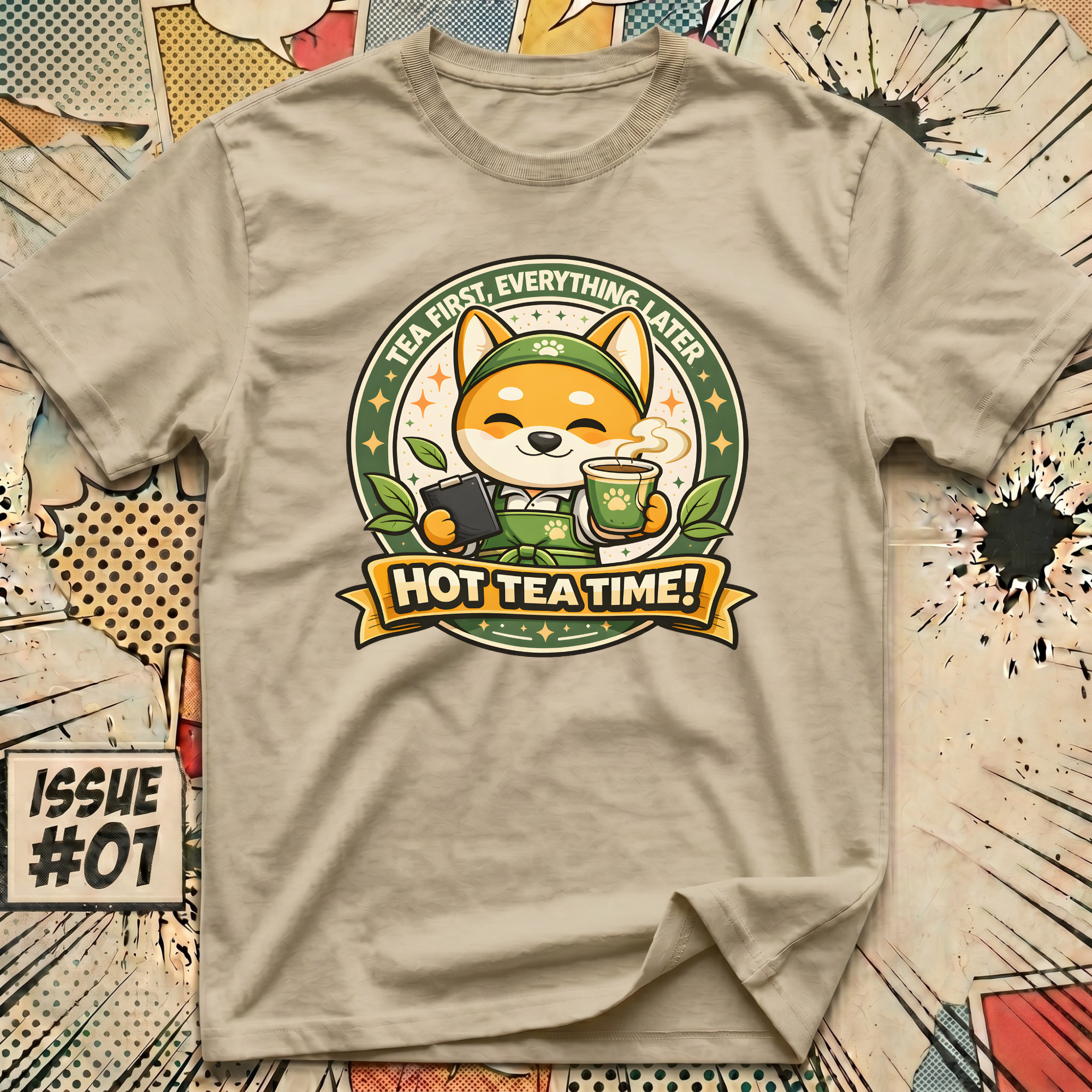 Hot Tea Time! - Tea First Everything Later T-Shirt