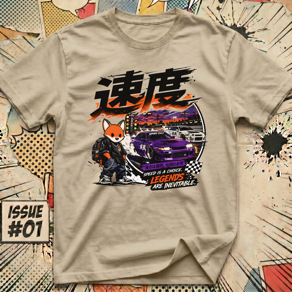 Speed is a Choice. Legends are inevitable T-Shirt