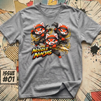 3 Red Panda Noodle Ninjas T-Shirt