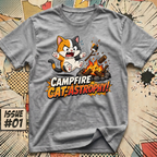 Campfire Cat-Astrophy! T-Shirt