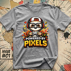 Sloth Powered By Pixels T-Shirt