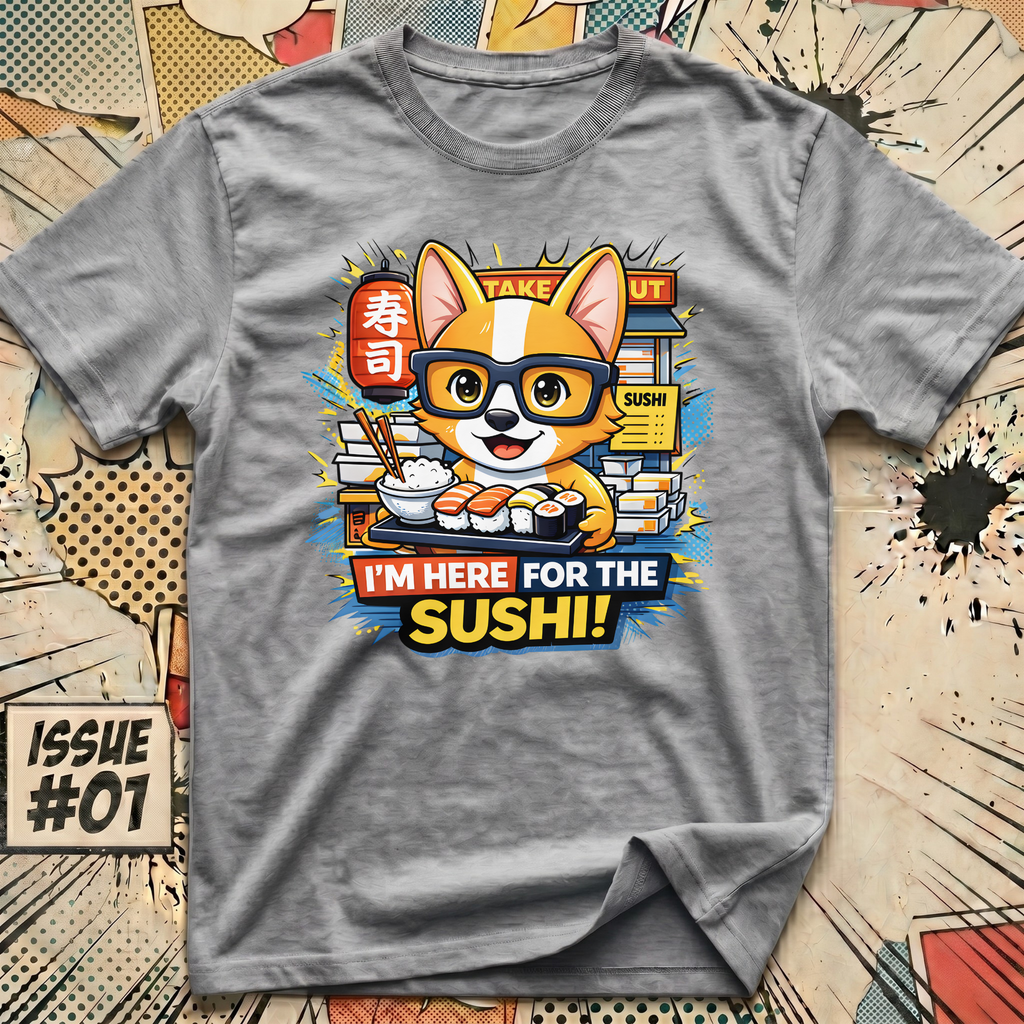 I'm Here For The Sushi! T-Shirt
