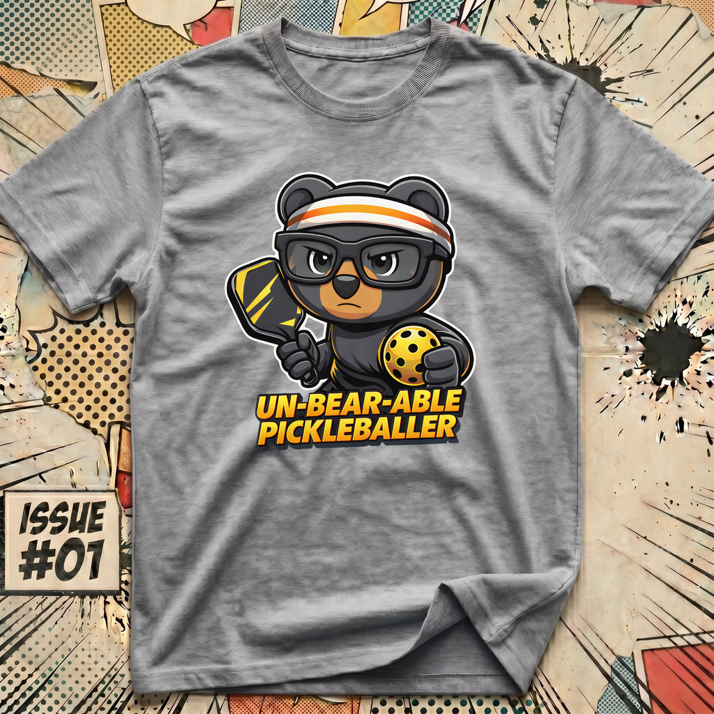 Un-Bear-Able Pickleballer T-Shirt
