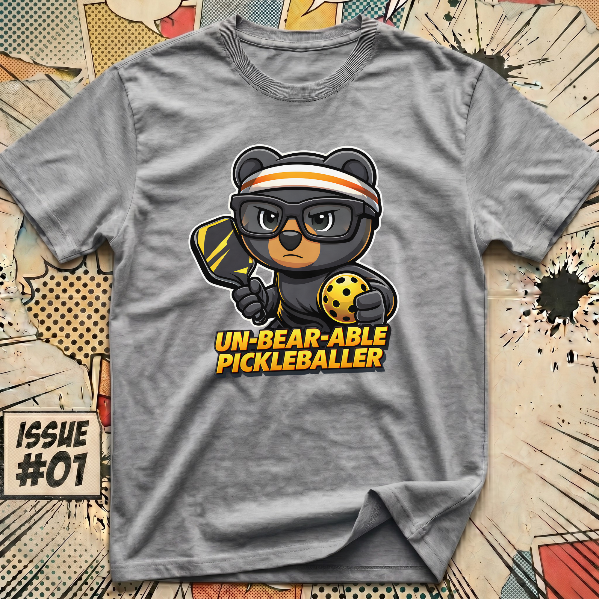 Un-Bear-Able Pickleballer T-Shirt