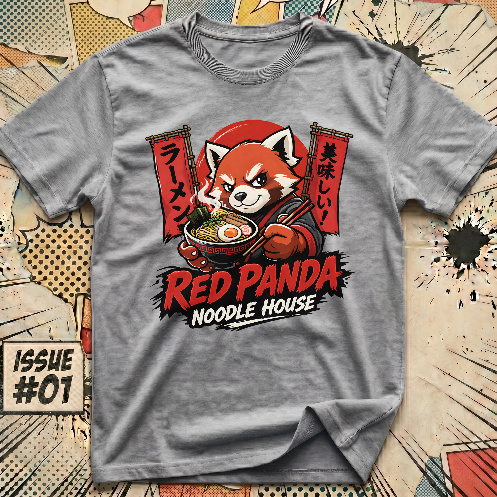 Red Panda Noodle House T-Shirt