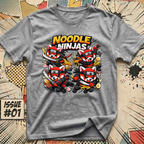 4 Red Panda Noodle Ninjas T-Shirt