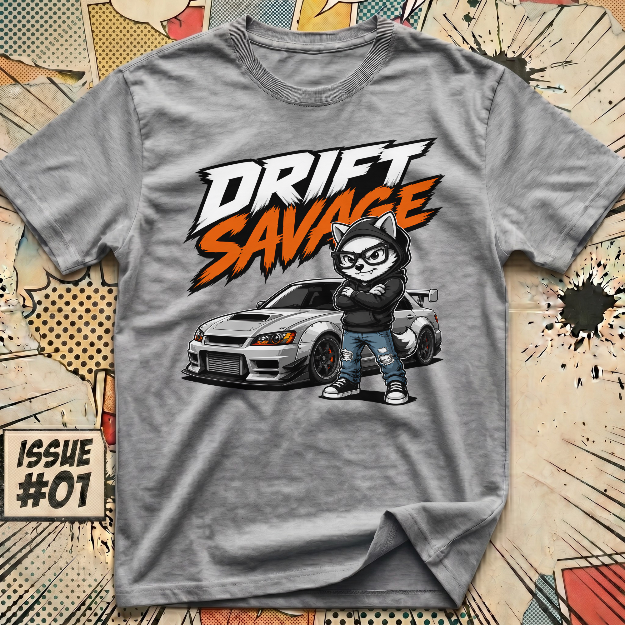 Drift Savage Wolf T-Shirt