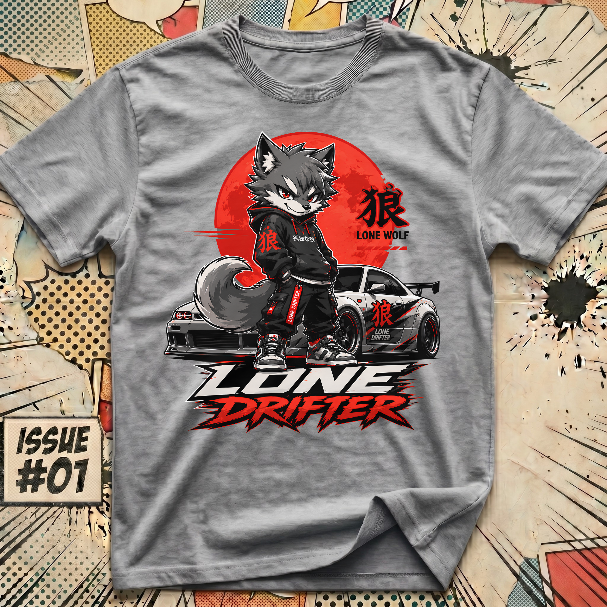 Lone Wolf Drifter T-Shirt
