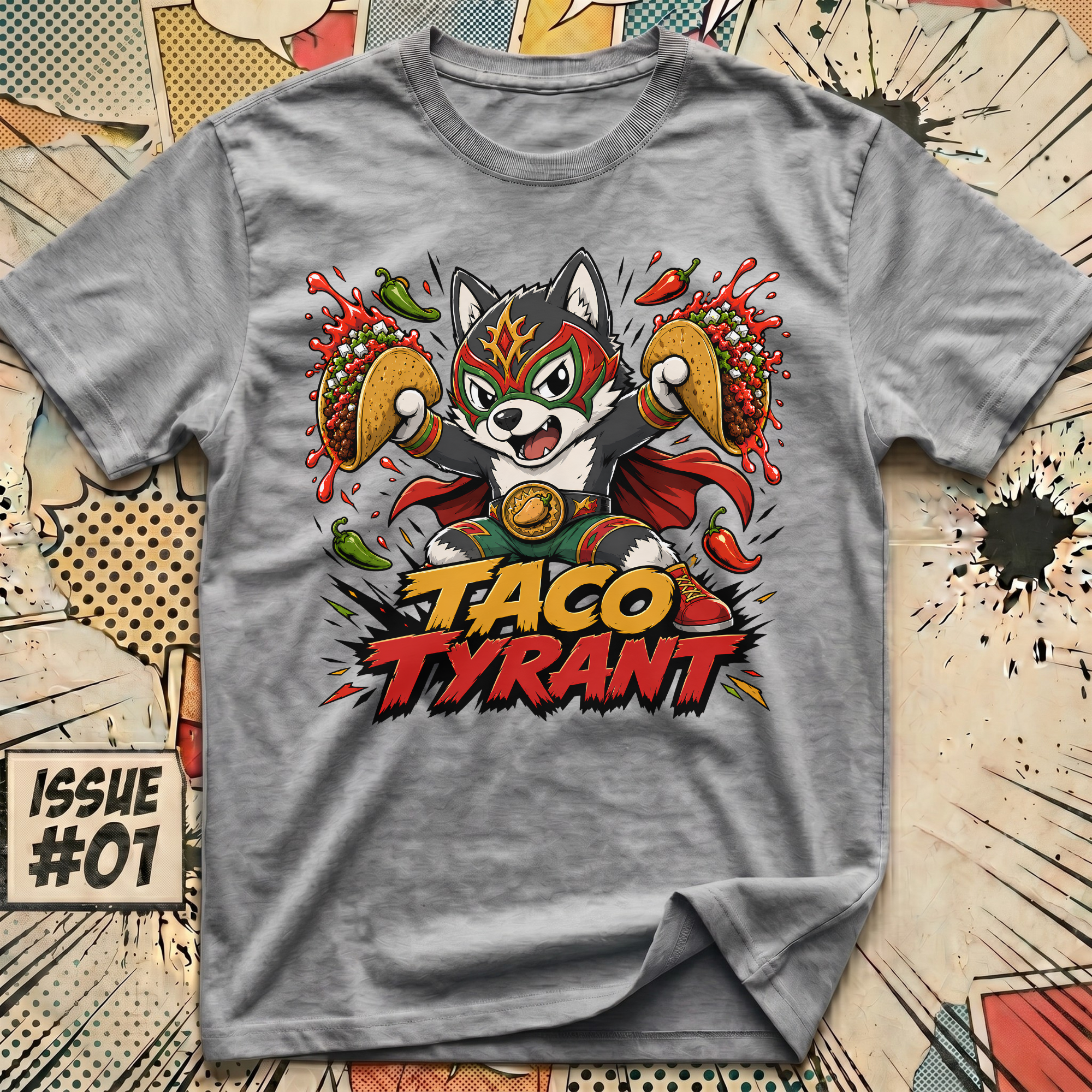 Taco Tyrant Husky T-Shirt