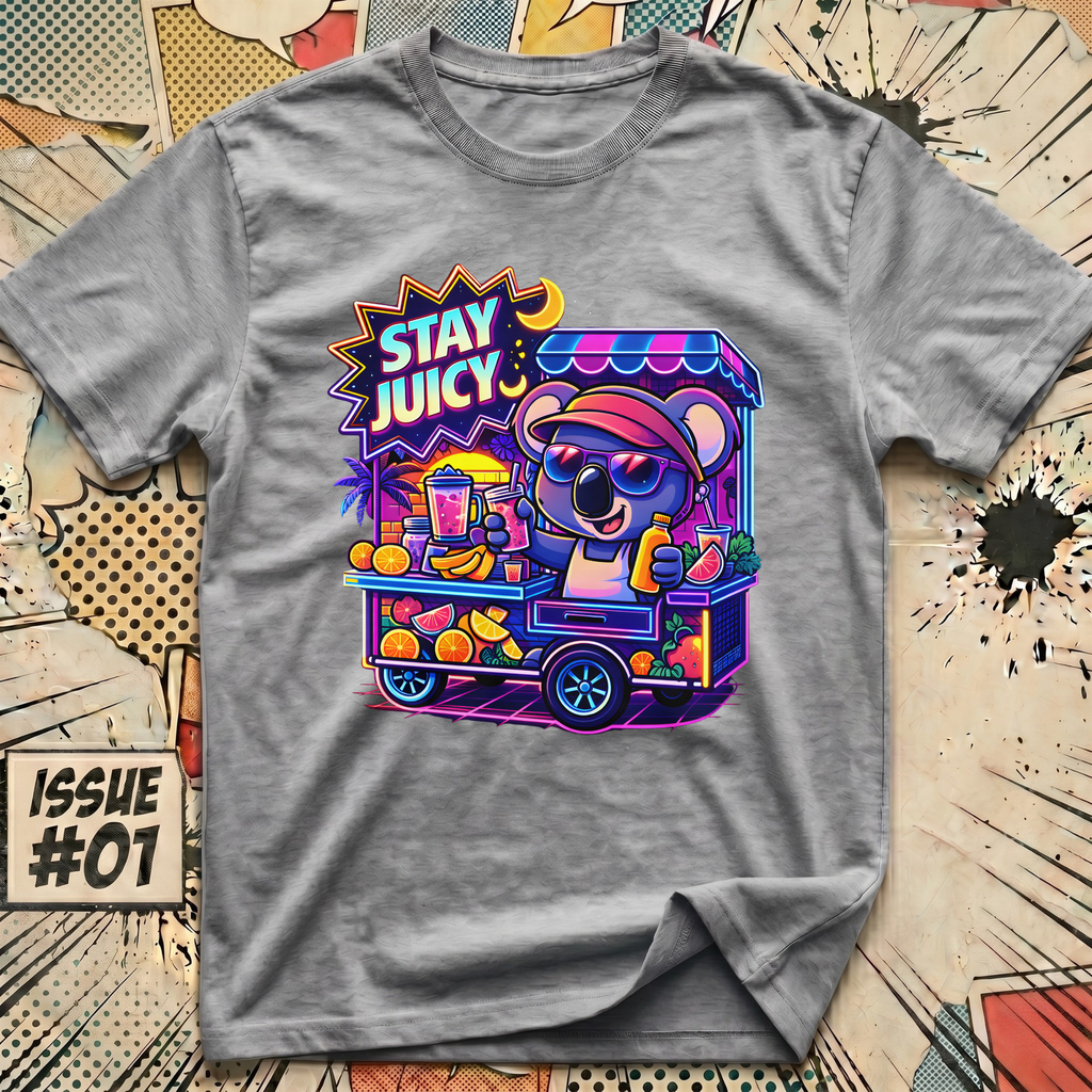 Stay Juicy Neon T-Shirt