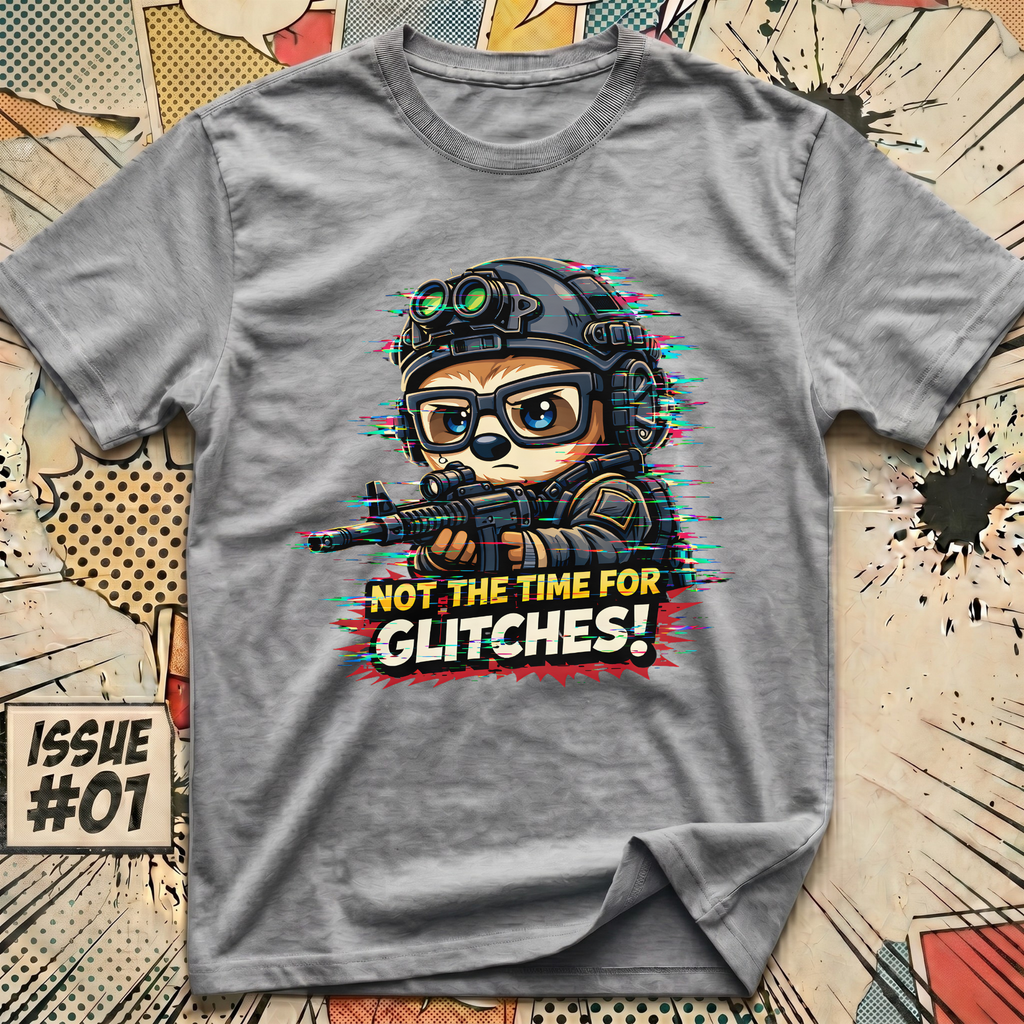 Not The Time for Glitches! Sloth T-Shirt