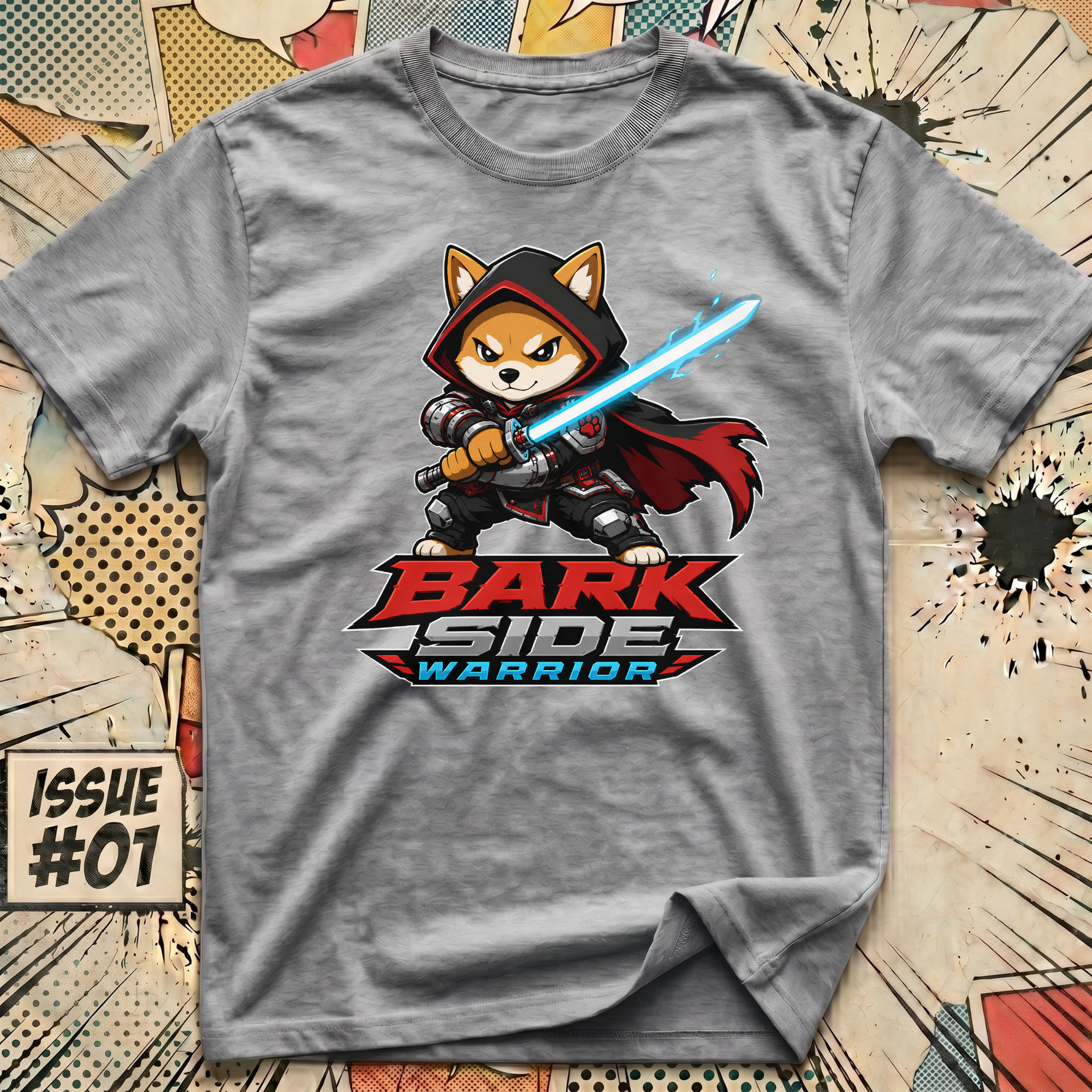 Bark Side Shiba Warrior T-Shirt