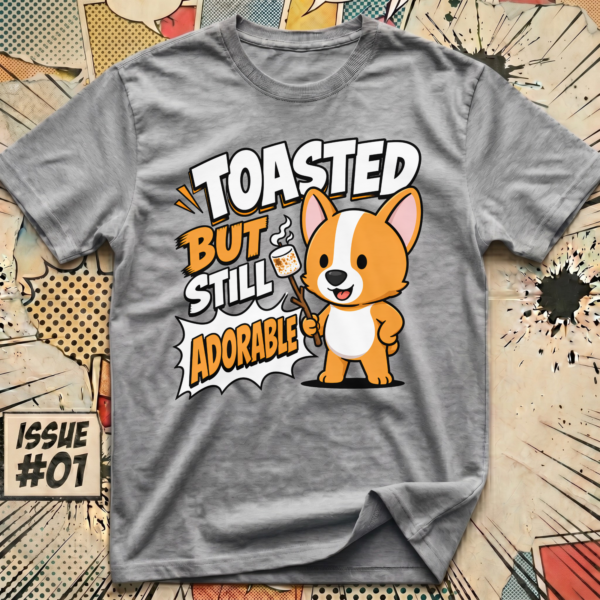 Toasted but Still Adorable Corgi T-Shirt