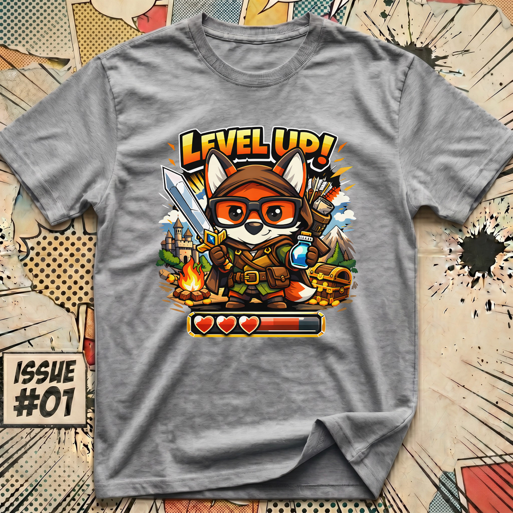 Level Up! Heart Meter T-Shirt