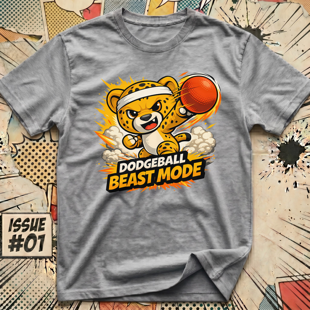 Dodgeball Beast Mode Cheetah T-Shirt