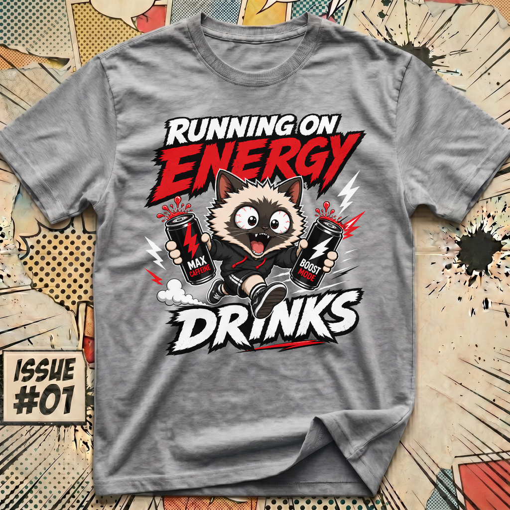 Running on Energy Drinks T-Shirt