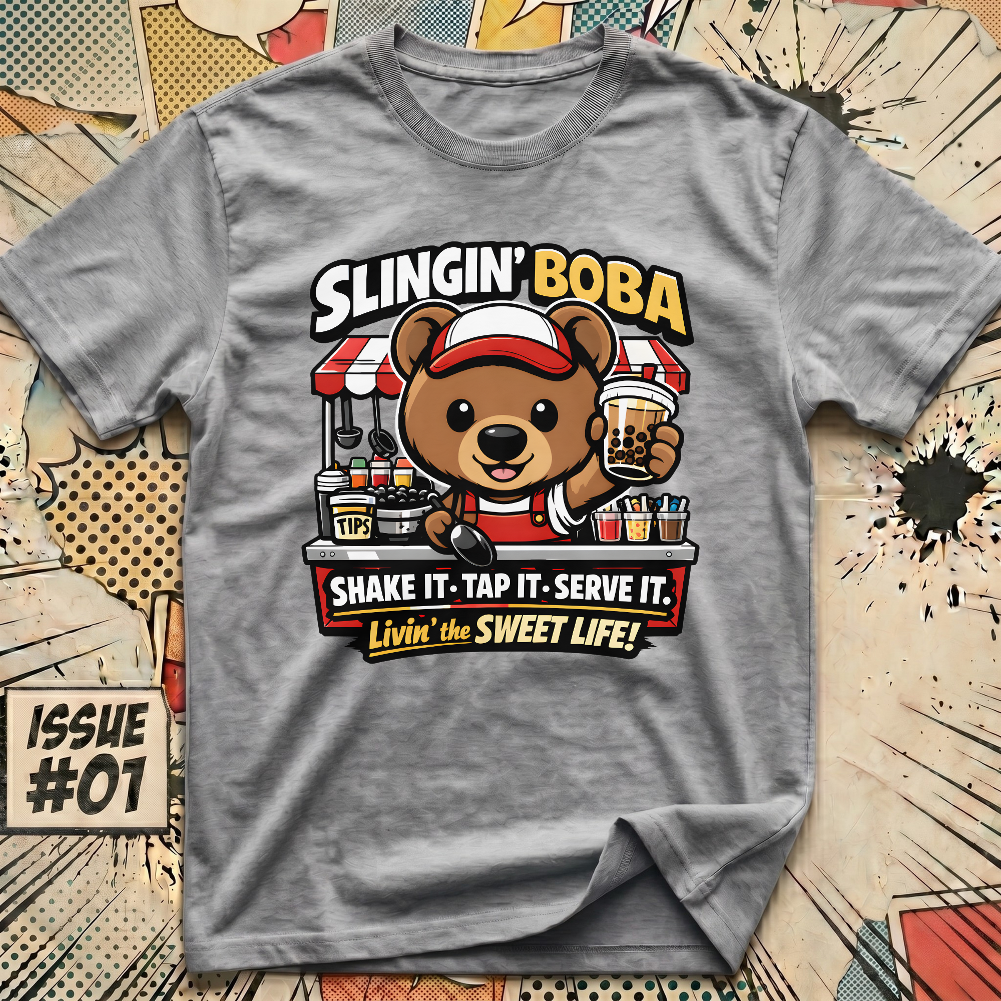 Slingin' Boba Bear T-Shirt