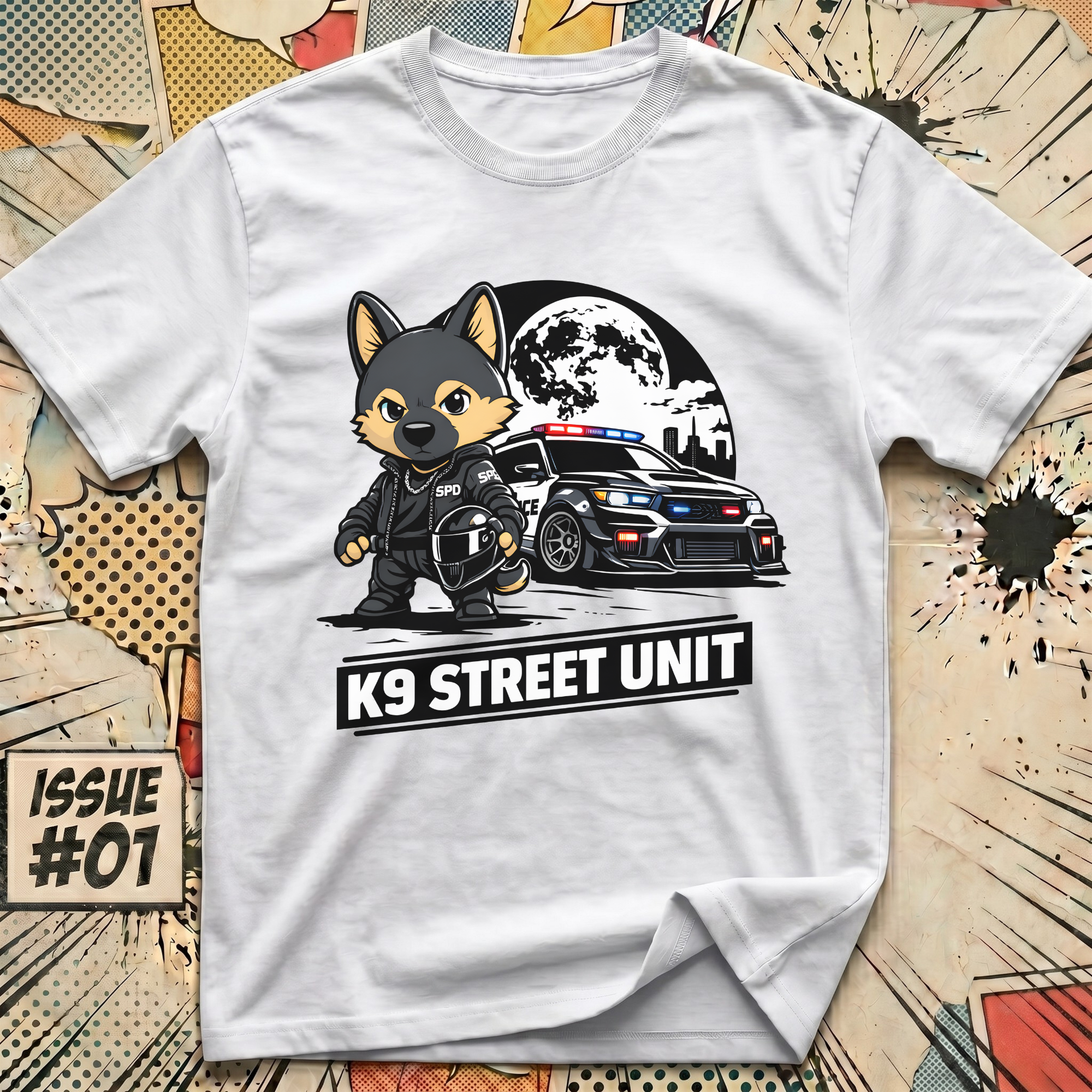 K9 Street Unit T-Shirt