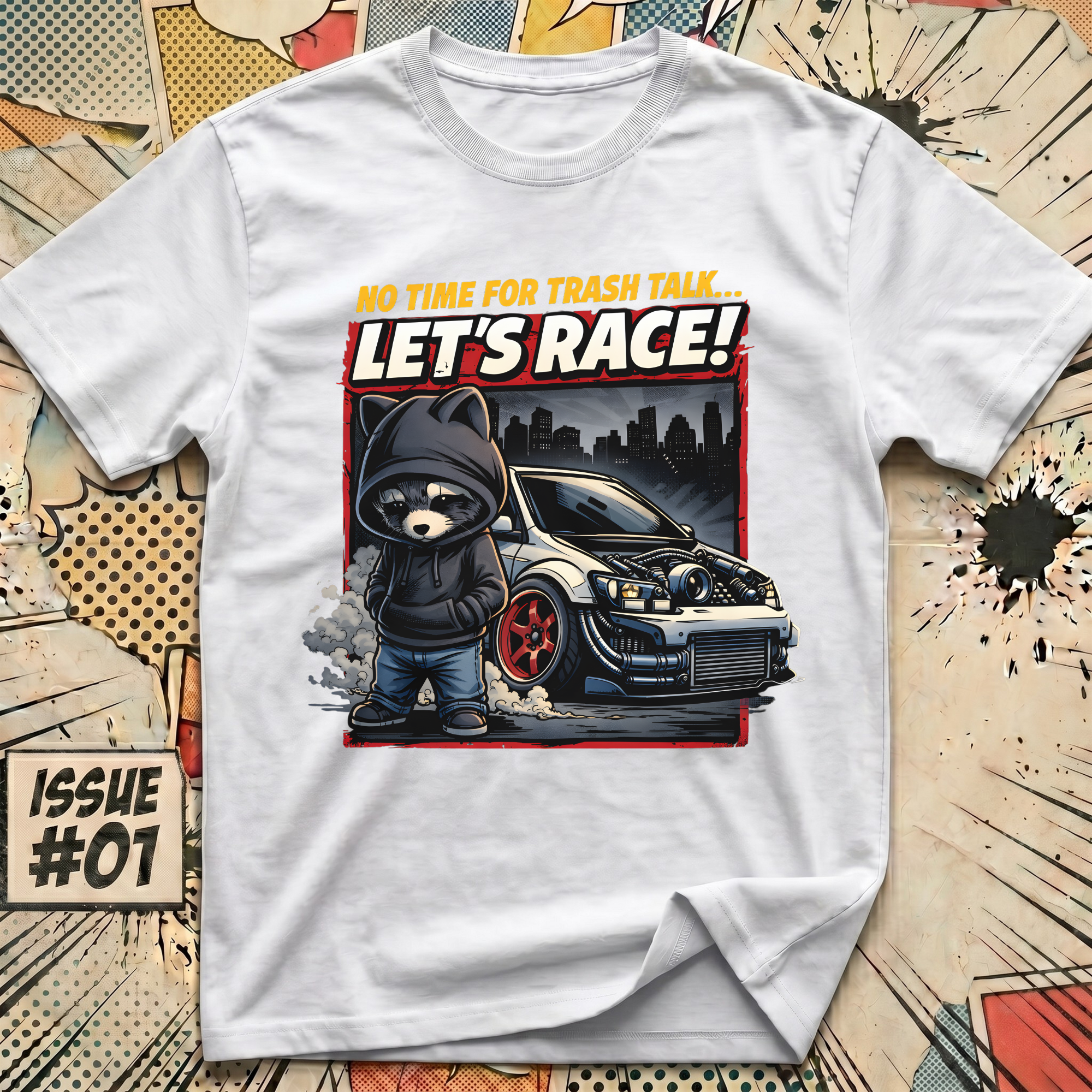 No Time For Trash Talk... Let's Race! T-Shirt