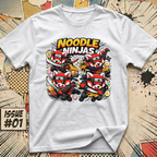 4 Red Panda Noodle Ninjas T-Shirt