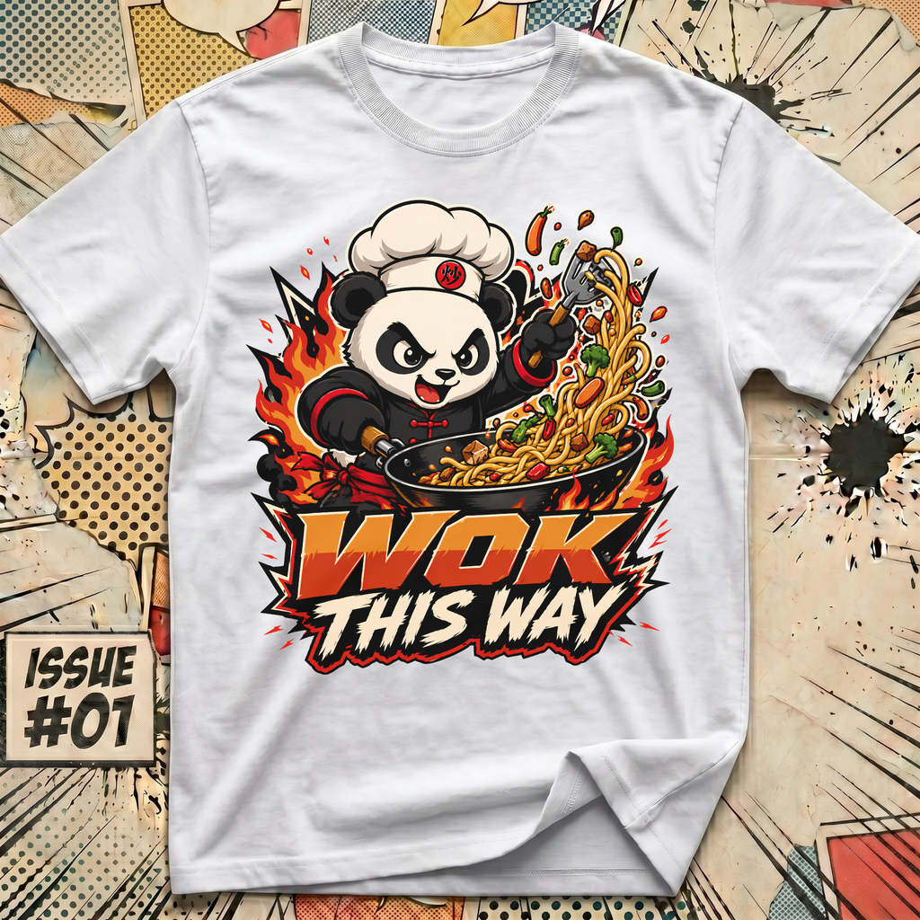 Wok This Way Panda T-Shirt
