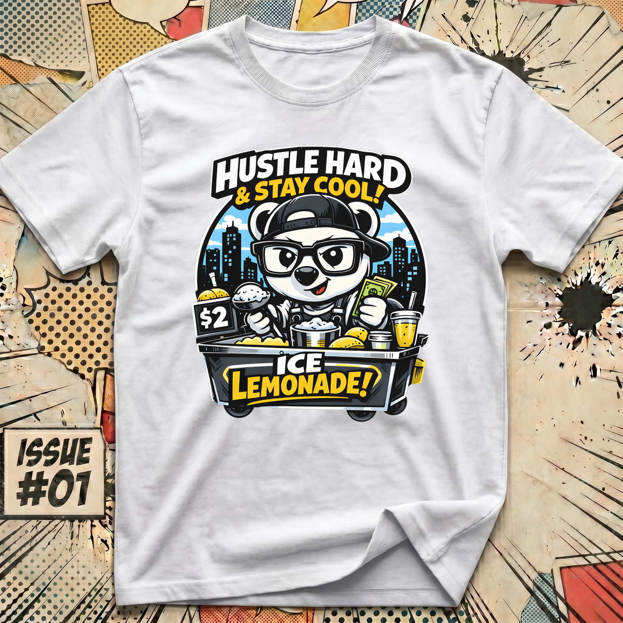 Hustle Hard and Stay Cool! T-Shirt