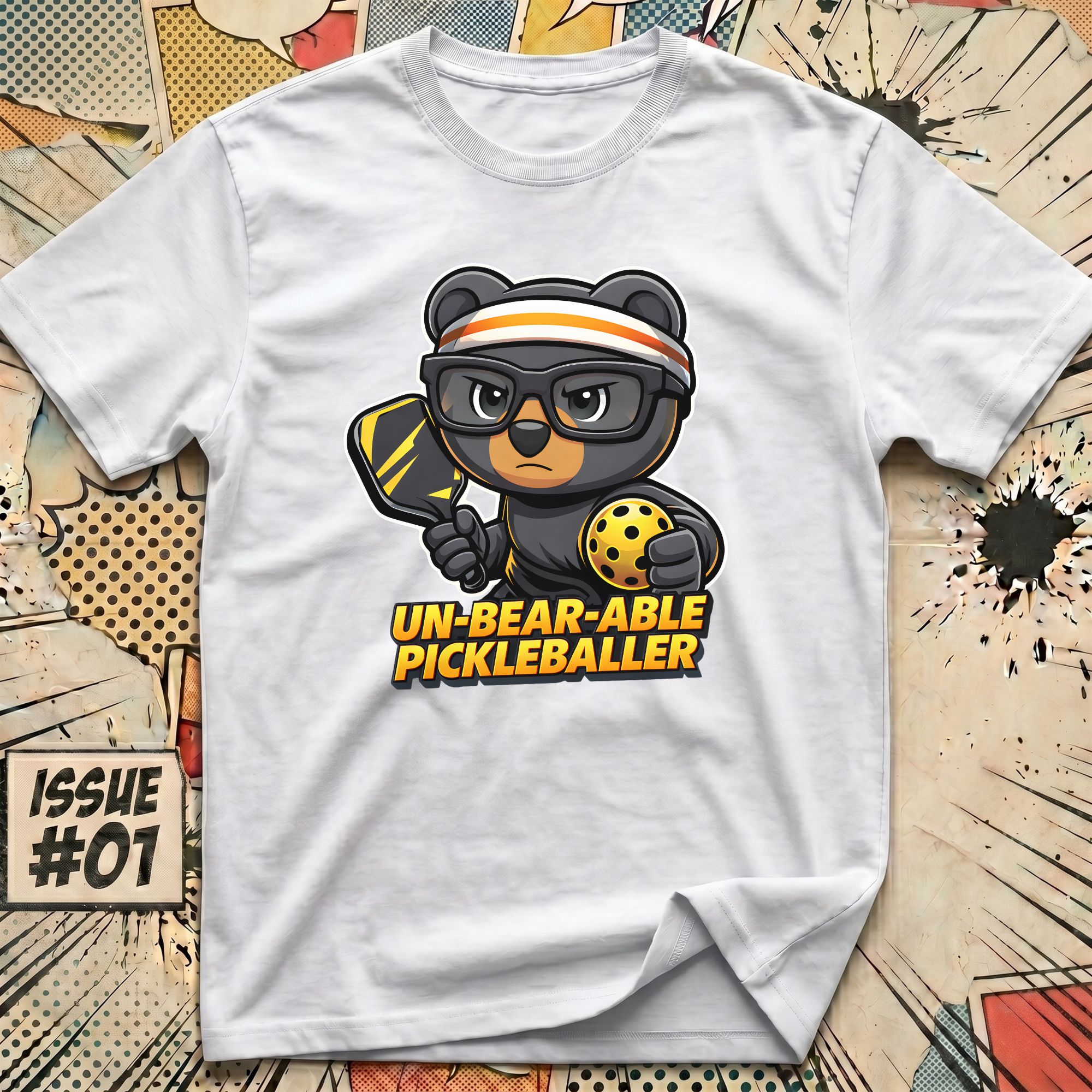 Un-Bear-Able Pickleballer T-Shirt