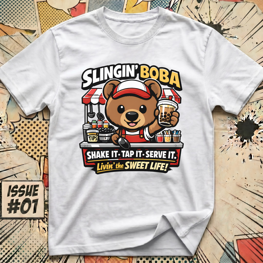 Slingin' Boba Bear T-Shirt