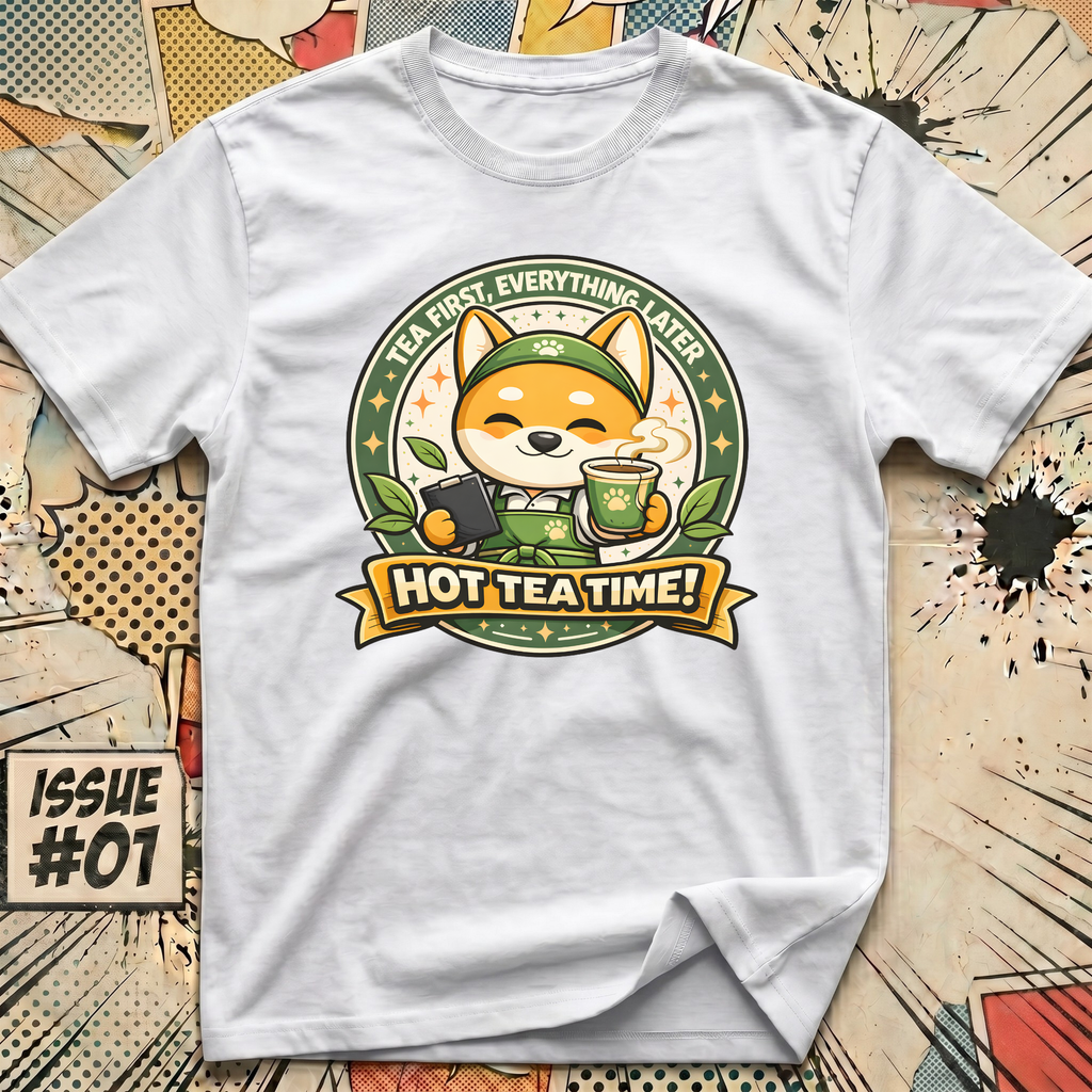 Hot Tea Time! - Tea First Everything Later T-Shirt