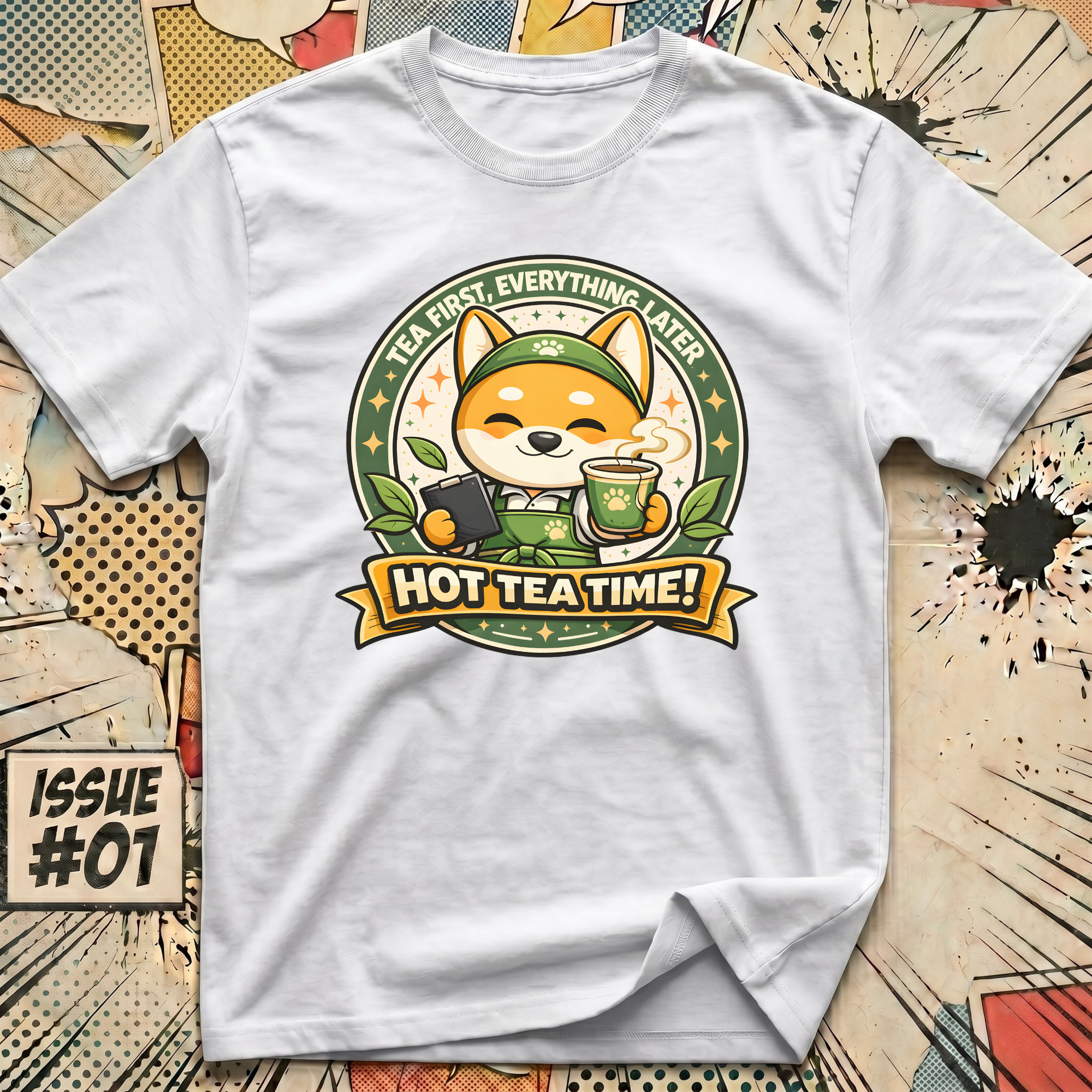 Hot Tea Time! - Tea First Everything Later T-Shirt