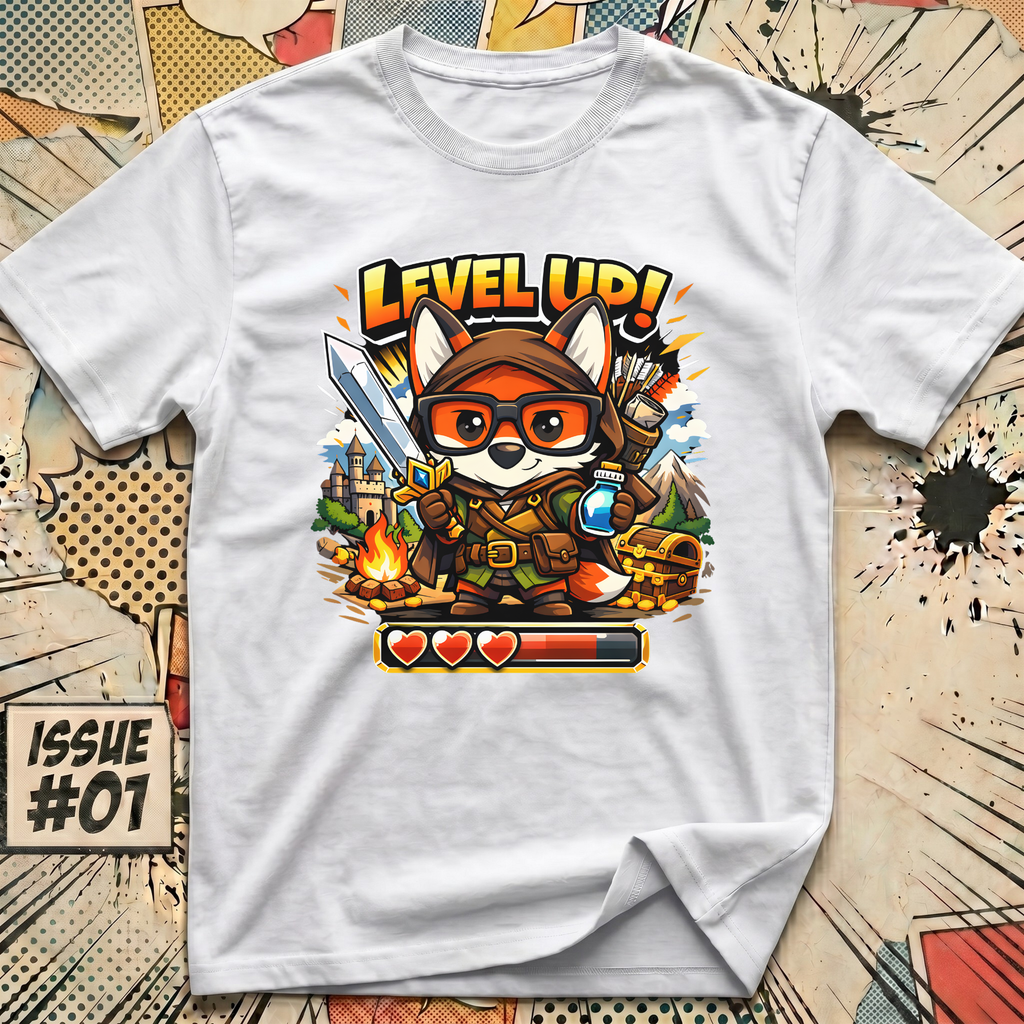 Level Up! Heart Meter T-Shirt