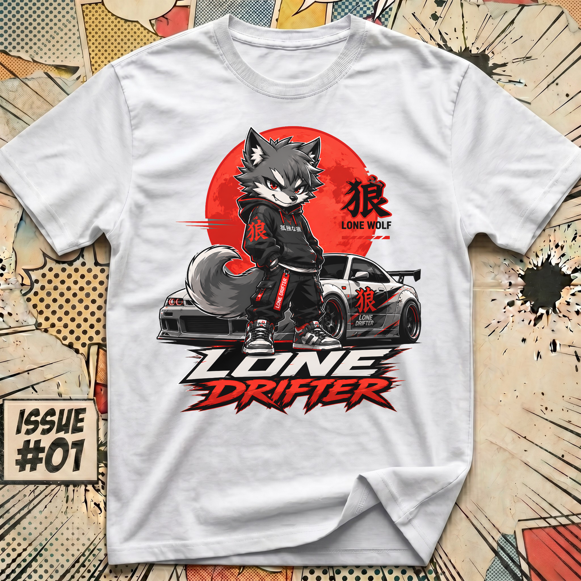 Lone Wolf Drifter T-Shirt