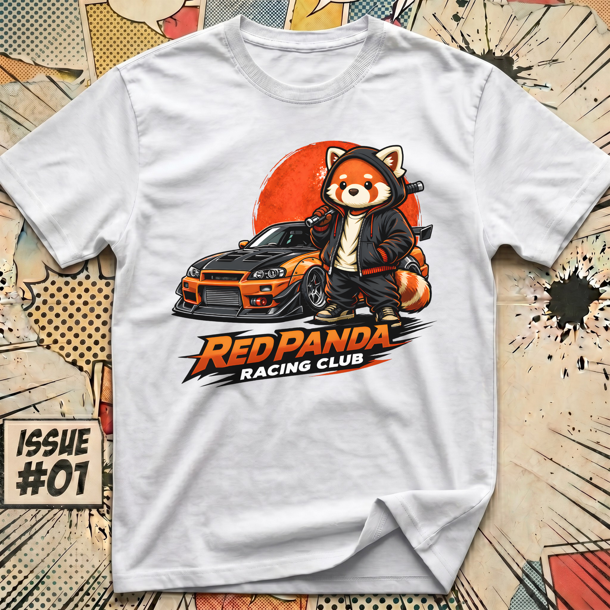 Red Panda Racing club T-Shirt