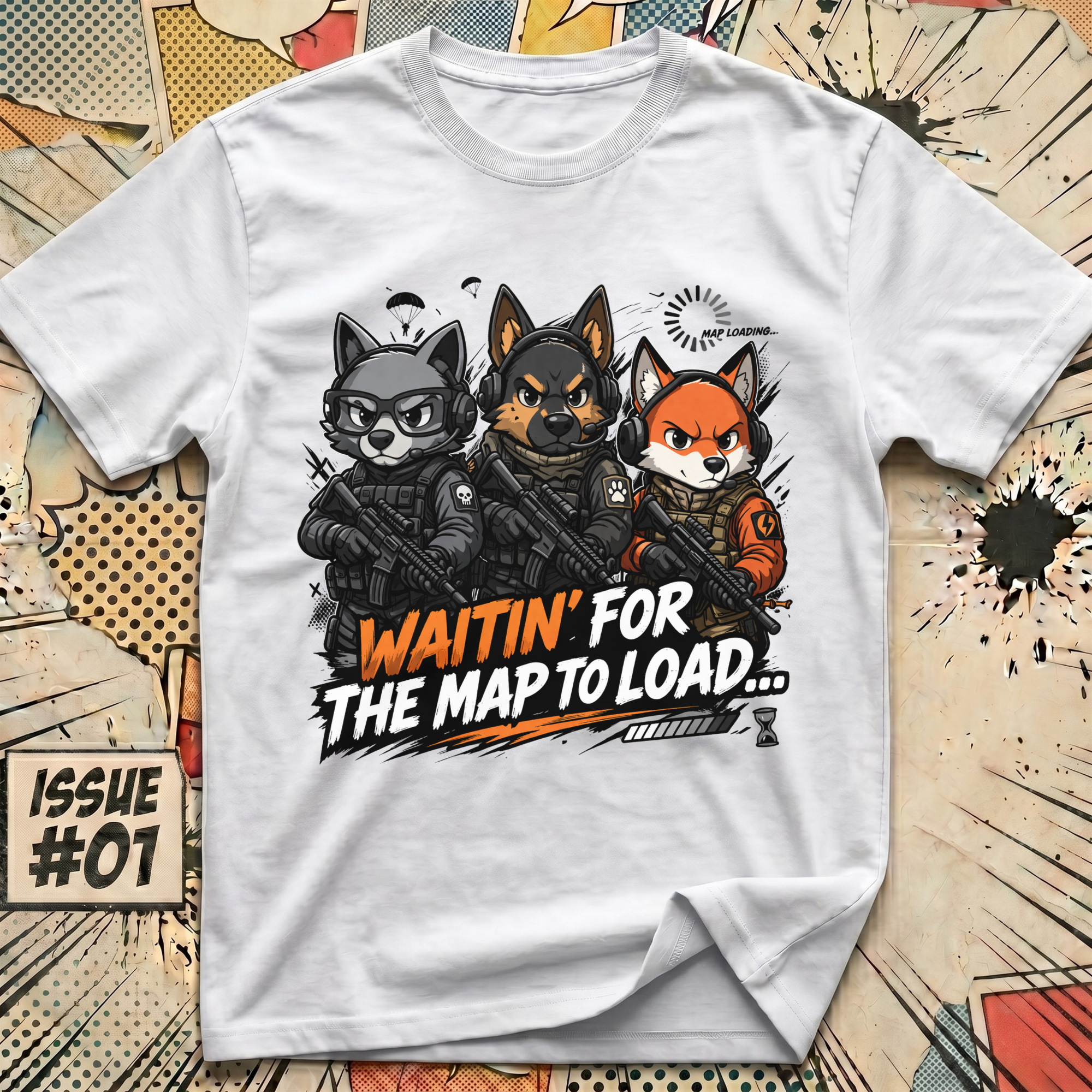 Waitin' for The Map to Load T-Shirt