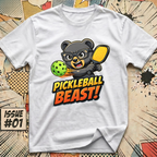 Pickleball Beast Bear T-Shirt