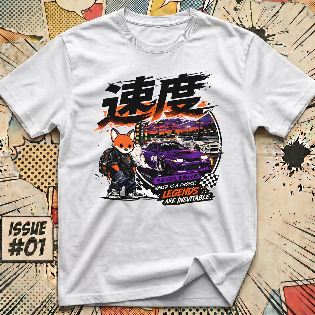 Speed is a Choice. Legends are inevitable T-Shirt