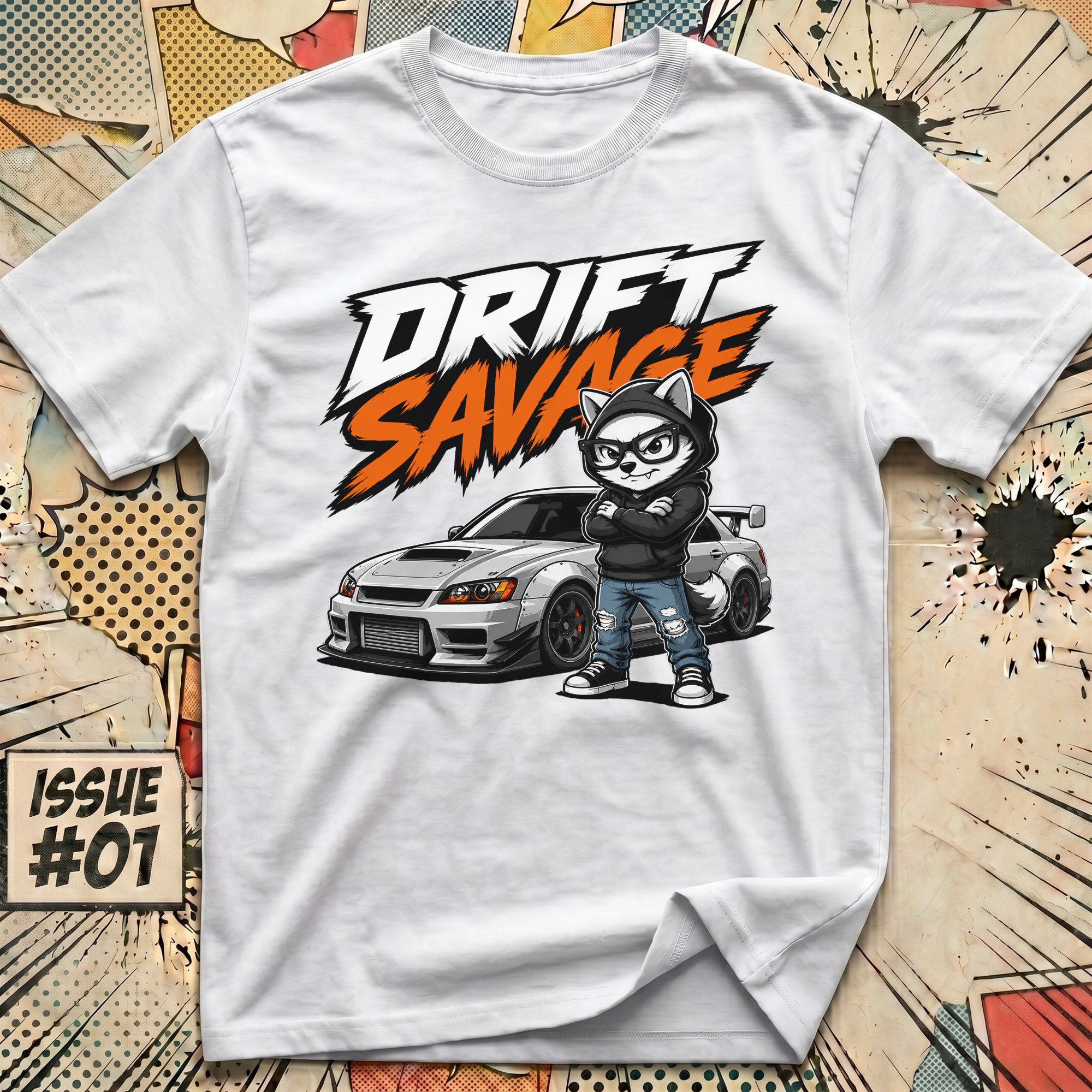 Drift Savage Wolf T-Shirt