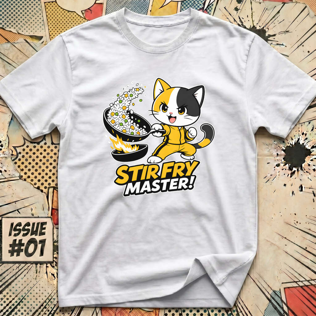 Stir Fry Cat Master! T-Shirt