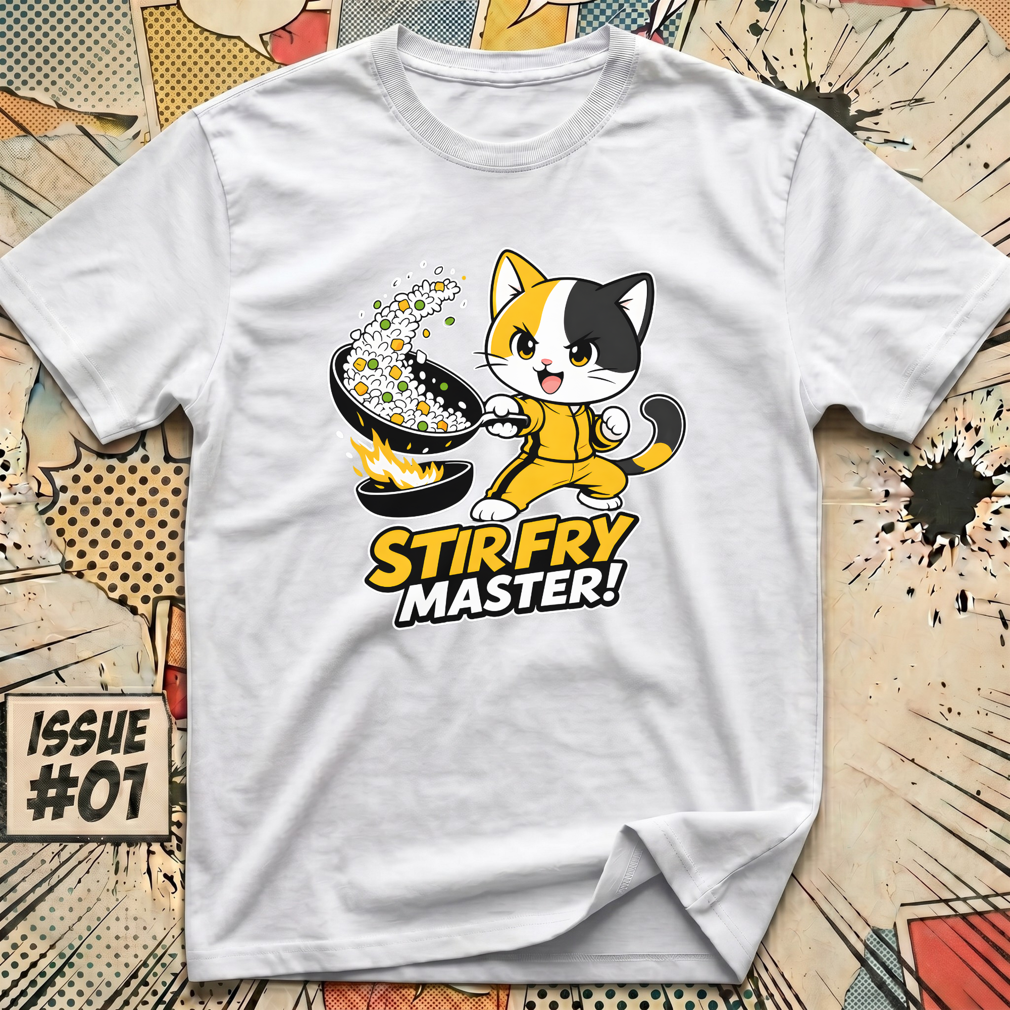 Stir Fry Cat Master! T-Shirt