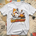 Campfire Cat-Astrophy! T-Shirt