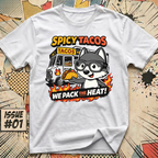 Spicy Tacos - We Pack the Heat! T-Shirt