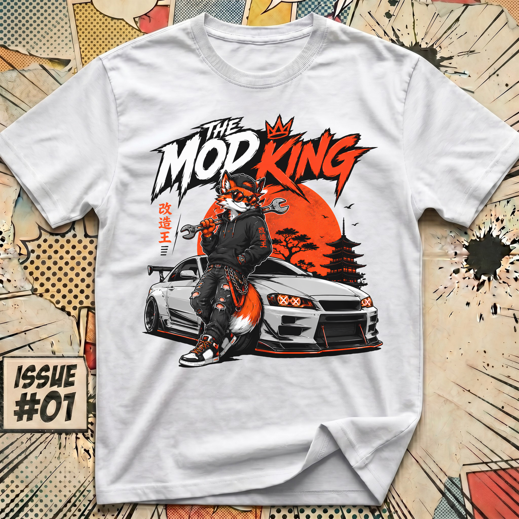 The MOD King Fox T-Shirt