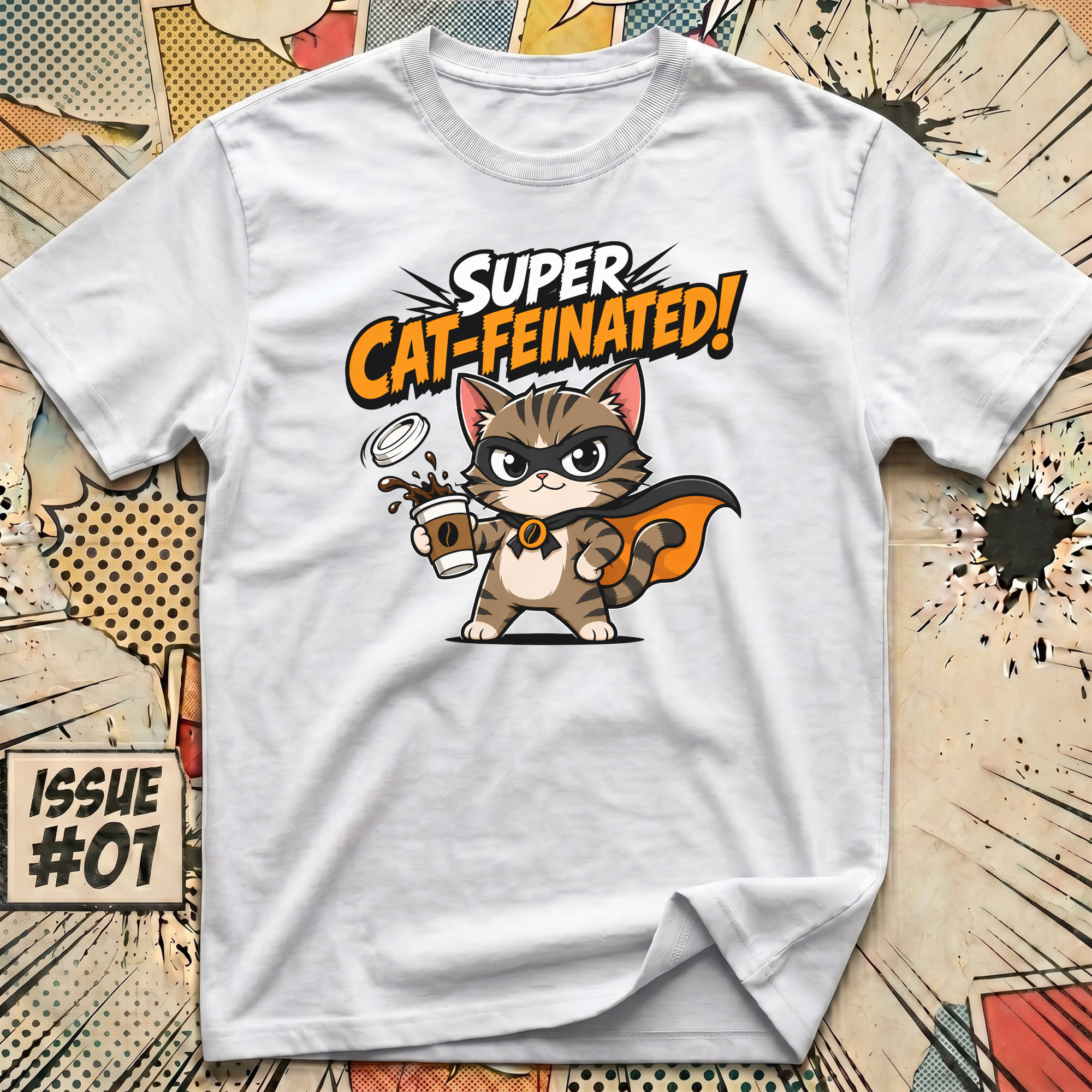 Super Cat-Feinated T-Shirt