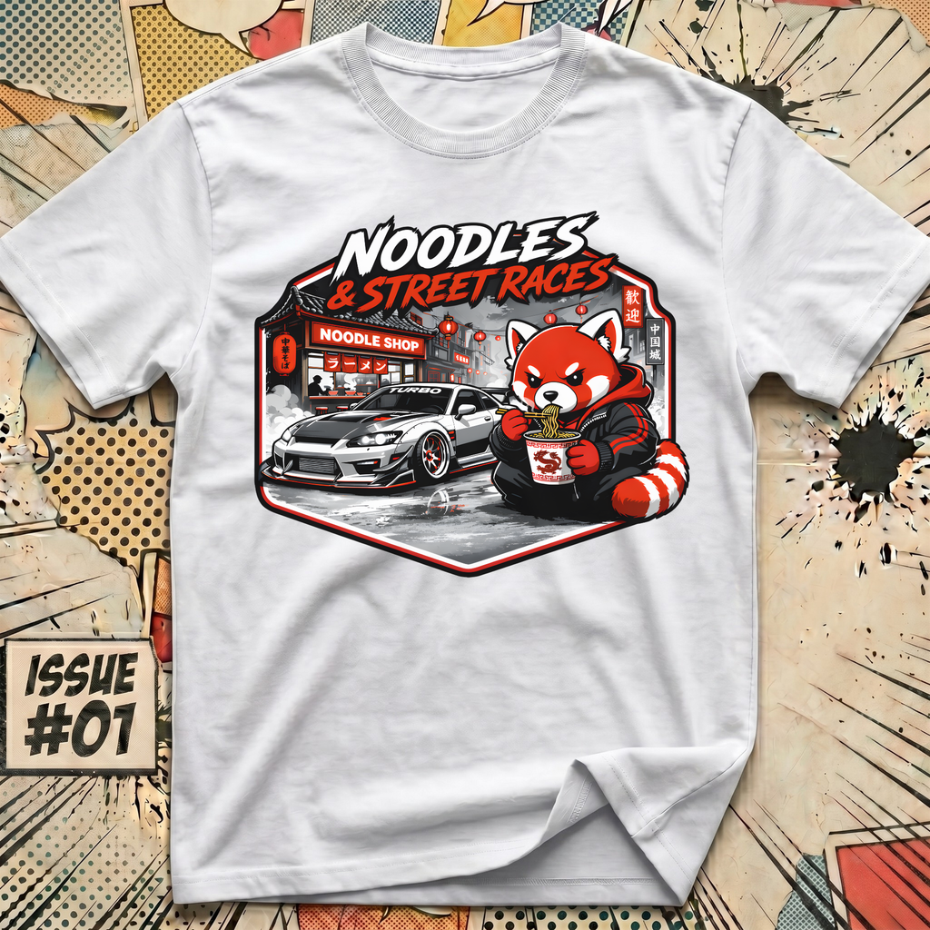 Noodles and Street Races T-Shirt